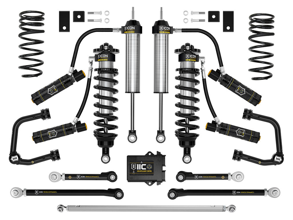 ICON 2023-2025 Toyota Sequoia, 3-4.25" Lift, Stage 4 3.0 Suspension System, Tubular, TRD
