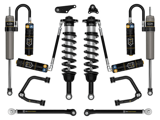 ICON 2024-2025 Toyota Tacoma 1.25-3" Lift, Stage 9 Suspension System, Tubular