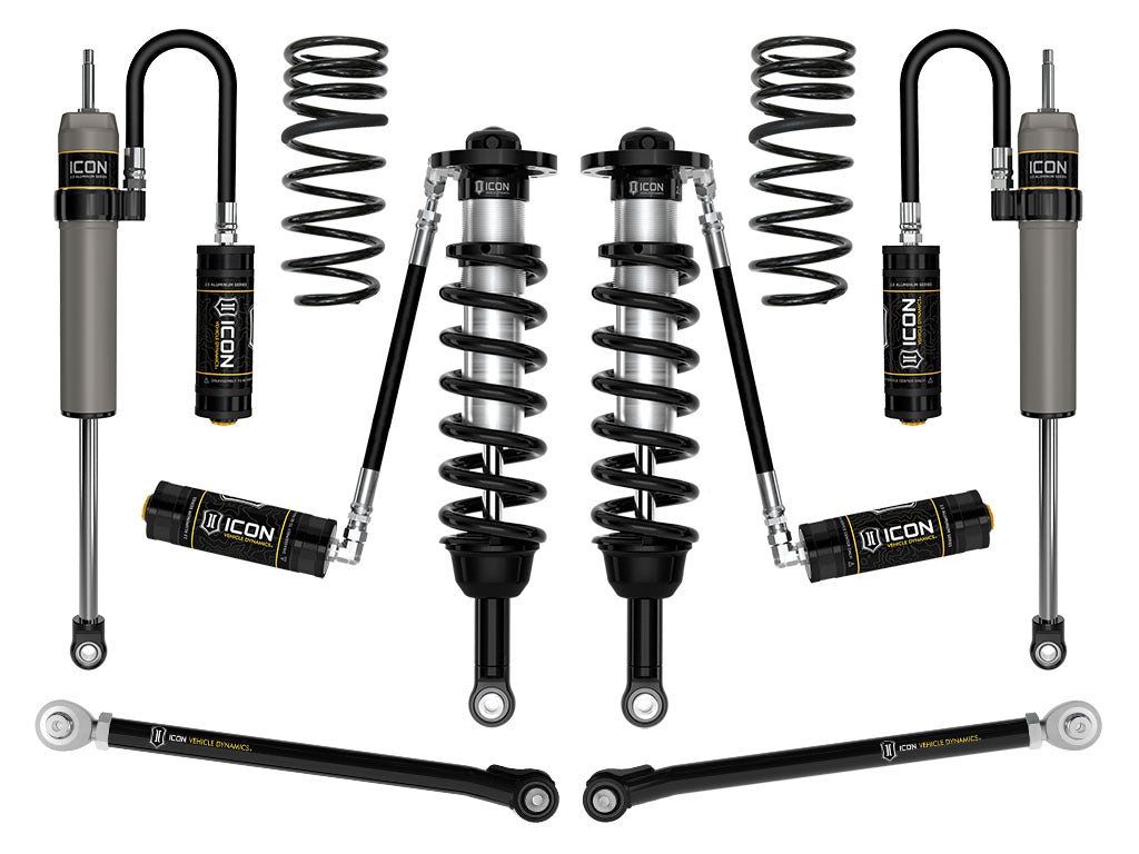 ICON 2023-2025 Toyota Sequoia TRD Pro, 1-2.5" Lift, Stage 4 2.5 Suspension System, Tubular
