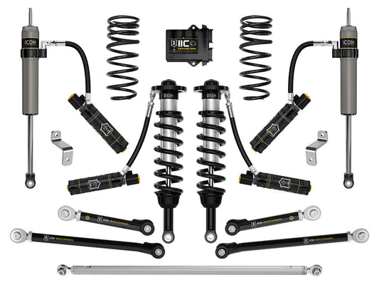 ICON 2023-2025 Toyota Sequoia TRD Pro, 1-2.5" Lift, Stage 10 2.5 Suspension System, Tubular