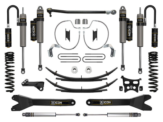 ICON 2023 Ford F-250/F-350 Super Duty 4WD Gas, 4.5" Lift, Stage 4 Suspension System w/ Radius Arms & Expansion Packs