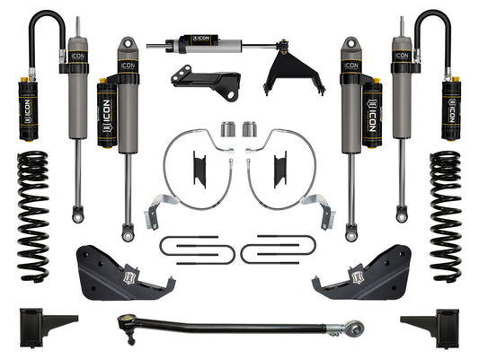 ICON 2023-2025 Ford F-250/F-350 Super Duty 4WD, Gas, 4.5" Lift, Stage 5 Suspension System