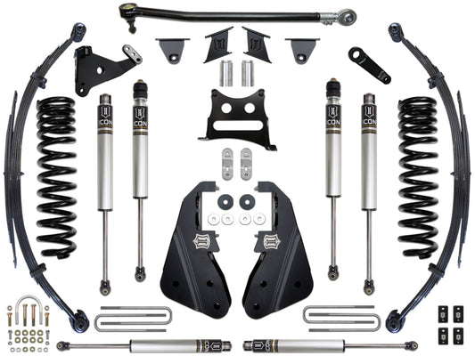ICON 2017-2022 Ford F250/F350, 7" Lift, Stage 1 Suspension System