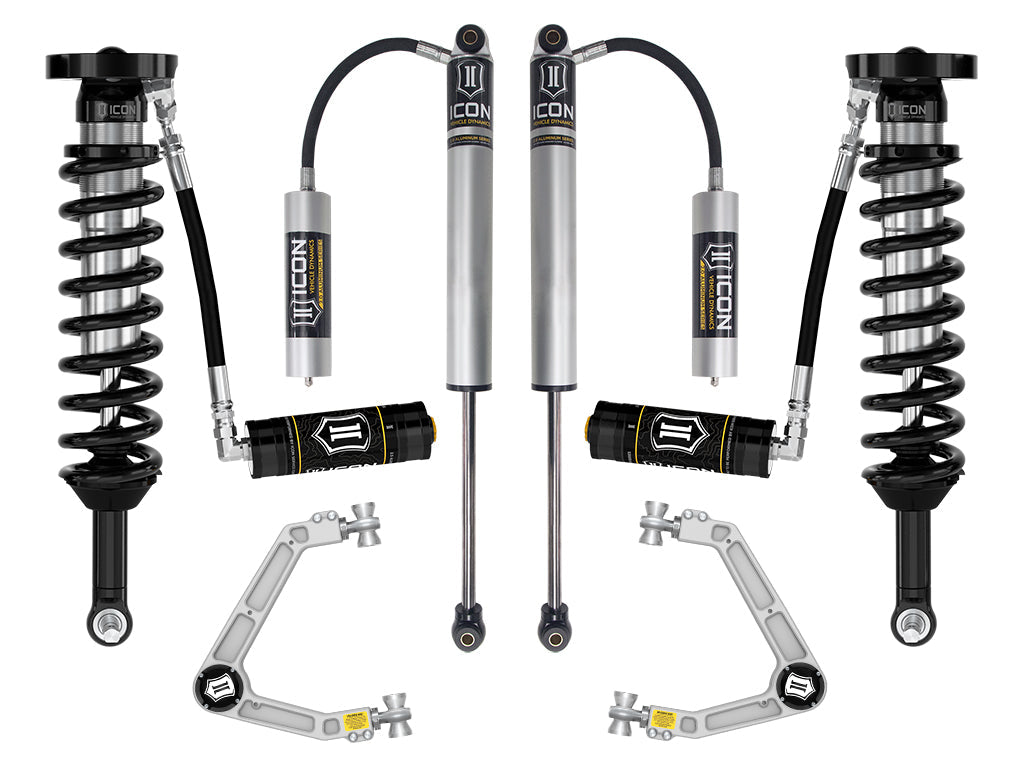 ICON 2023-2024 Chevrolet Colorado WT, LT, & Z71, 1.75-2.5" Lift, Stage 3 Suspension System w/ Billet Upper Control Arms