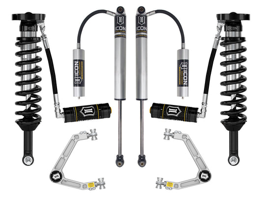 ICON 2023-2024 Chevrolet Colorado WT, LT, & Z71, 1.75-2.5" Lift, Stage 3 Suspension System w/ Billet Upper Control Arms