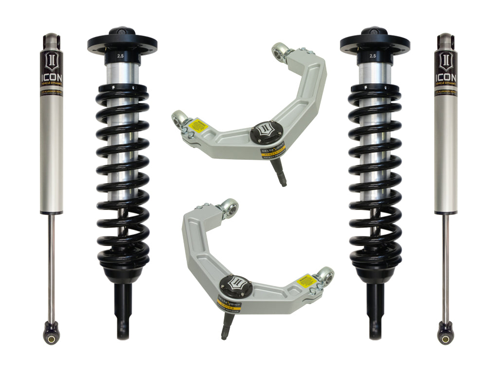 09-13 FORD F150 2WD 0-2.63" STAGE 2 SUSPENSION SYSTEM W BILLET UCA