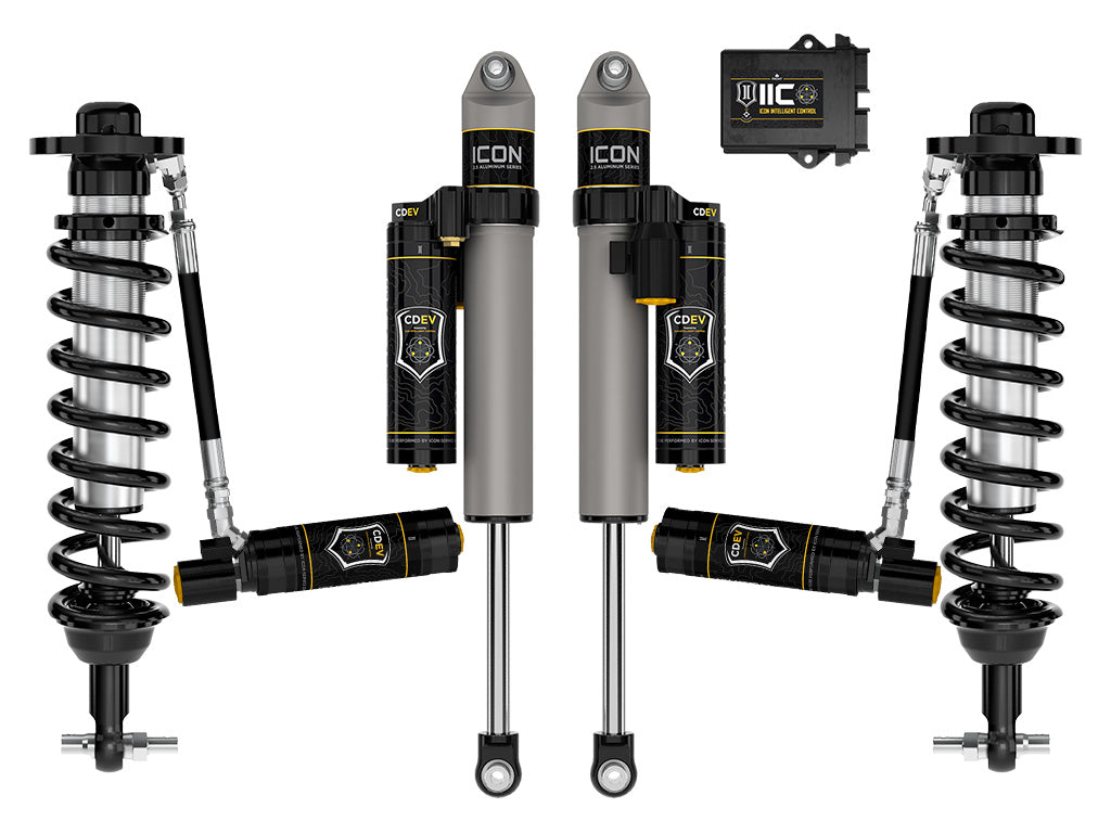 ICON 2021-2024 Ford F-150 4WD, 0-2.75" Lift, Stage 5 Suspension System