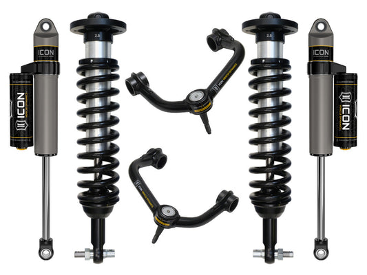 ICON 21-22 Ford F150 2WD, 0-3" Lift, Stage 3 Suspension System, Tubular UCA