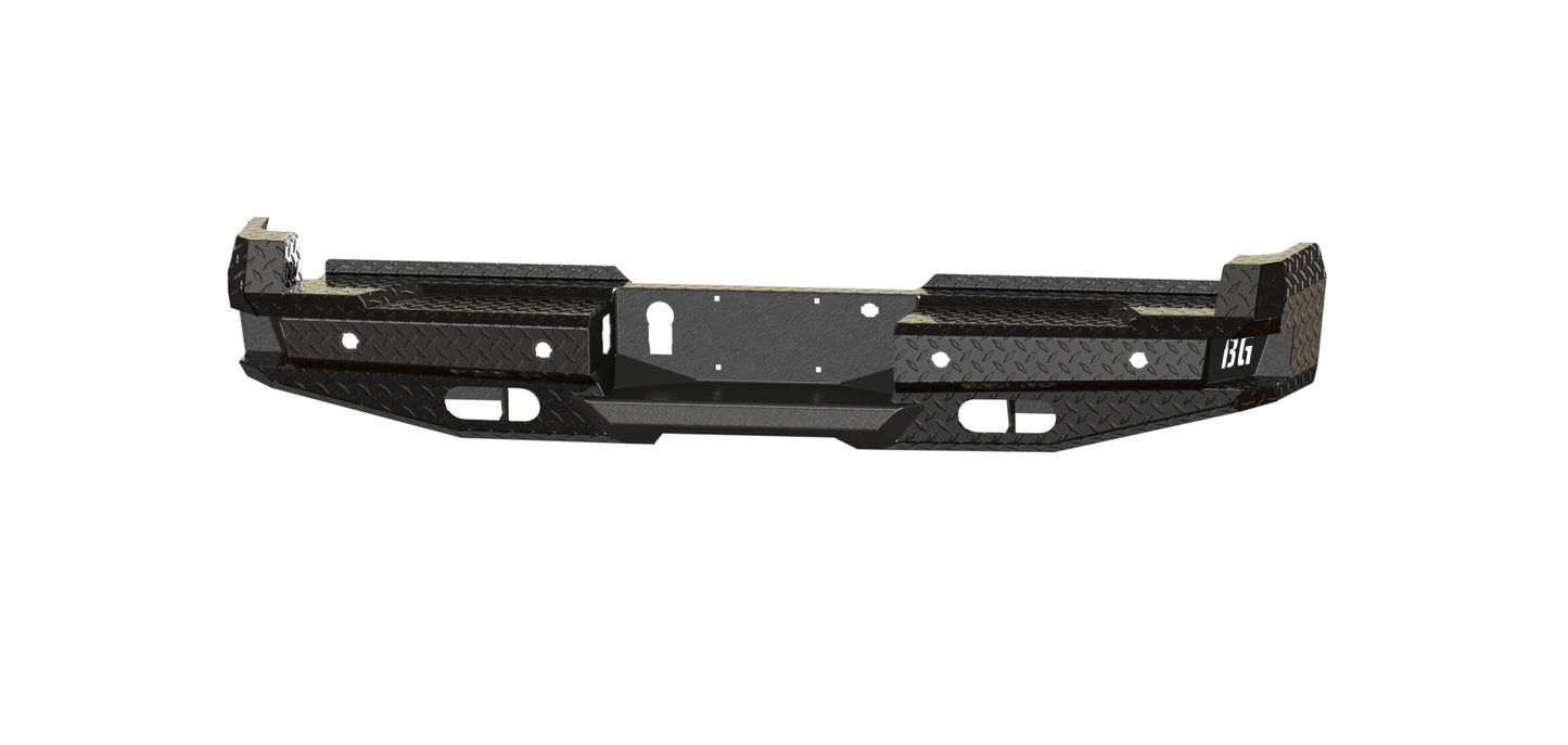Bodyguard Bumpers FT Series Rear - Textured Black Rear Bumper - KFF23BYT