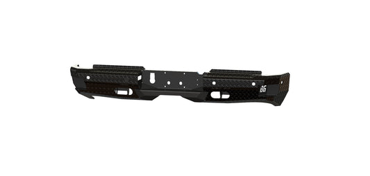 Bodyguard Bumpers FT Series Rear - Textured Black Rear Bumper - KFR19BYT