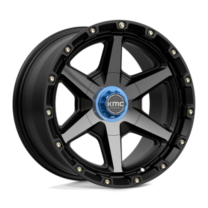 KMC KM101 20X9 5X5.0/5.5 S-BLK GTCC 00MM