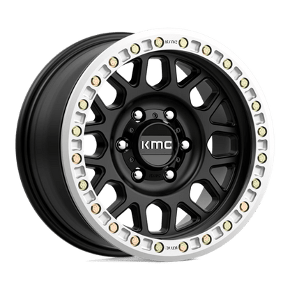 KMC GRENADE DESERT BL 17X8.5 6X6.5 S-BLK +0