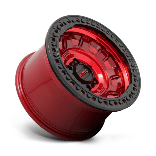 KMC TANK BL 17X9 5X5.0 C-RED -38