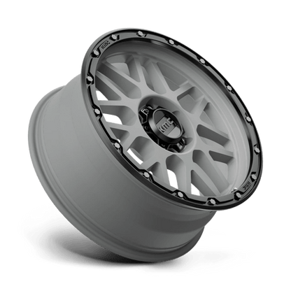 KMC KM535 16X8 6X5.5 M-GRAY M-BLK LP -6MM
