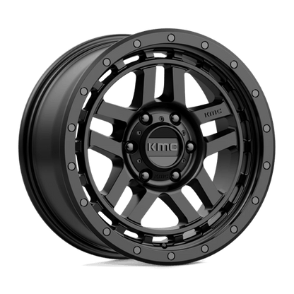 KMC KM540 18X8.5 6X4.5 S-BLK 18MM CB 66.1
