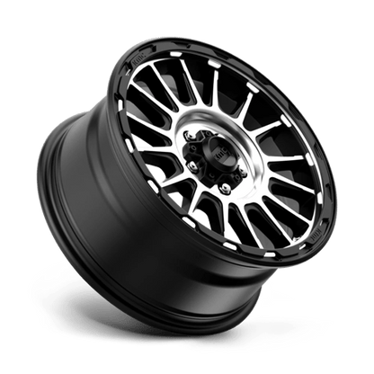 KMC KM542 17X8 5X4.5 S-BLK MACH 35MM