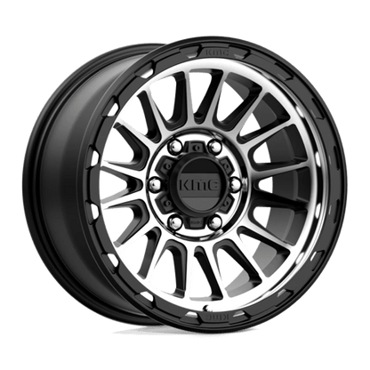 KMC KM542 17X8.5 6X135 S-BLK MACH 00MM