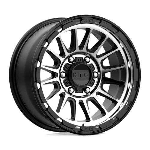 KMC KM542 17X8.5 6X5.5 S-BLK MACH 00MM