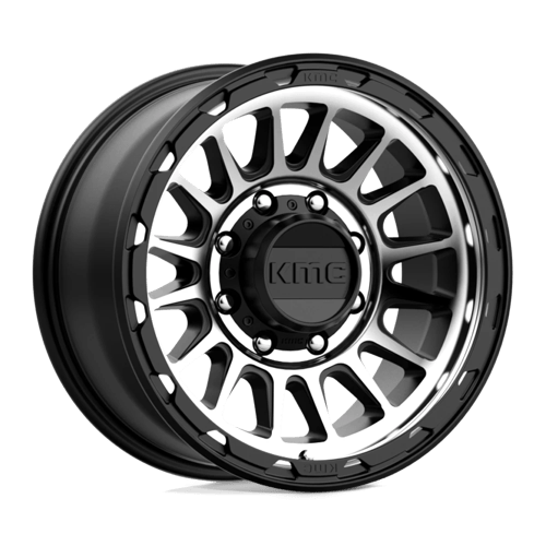 KMC KM542 17X8.5 8X6.5 S-BLK MACH 00MM