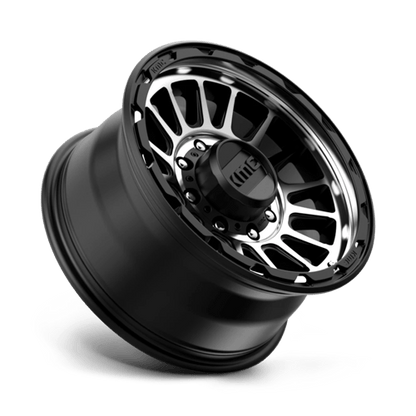 KMC KM542 17X8.5 8X6.5 S-BLK MACH 00MM