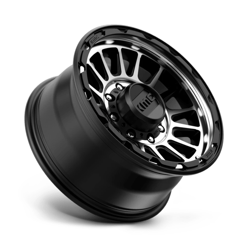 KMC KM542 17X8.5 8X6.5 S-BLK MACH 00MM