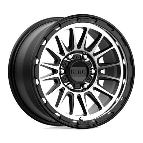 KMC KM542 17X9 6X4.5 S-BLK MACH 18MM CB 66.1