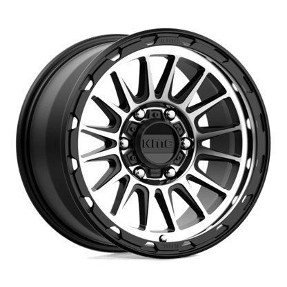 KMC KM542 17X9 6X5.5 S-BLK MACH 18MM