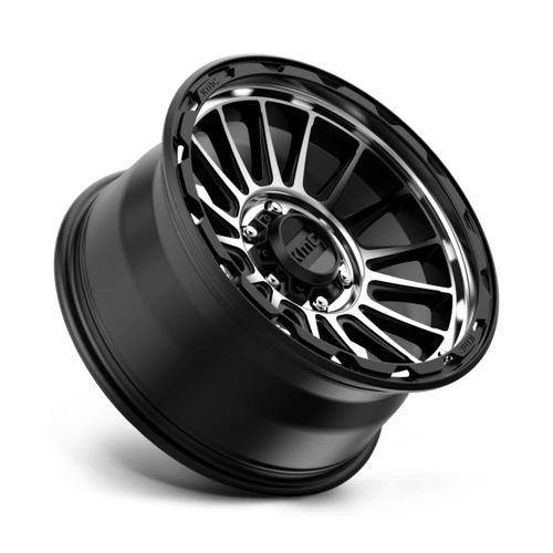 KMC KM542 18X9 6X5.5 S-BLK MACH 00MM