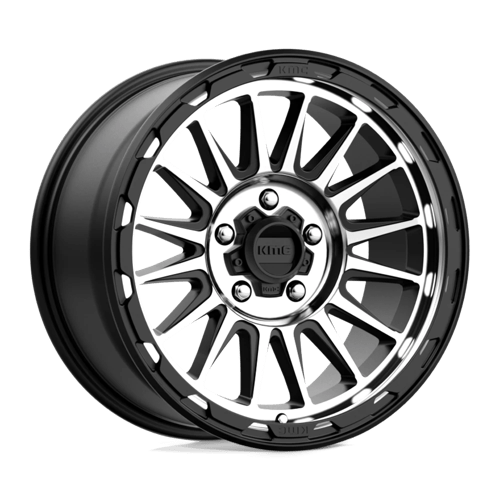 KMC KM542 18X9 5X5.0 S-BLK MACH 18MM