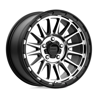KMC KM542 18X9 5X5.0 S-BLK MACH 18MM