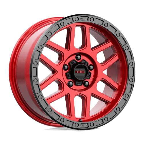 KMC KM544 17X9 5X5.0 C-RED BLK-LP 18MM