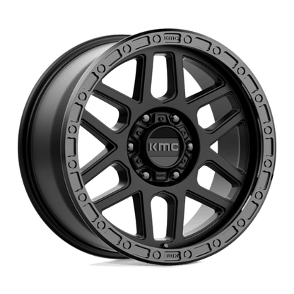 KMC KM544 17X9 6X5.5 S-BLK GB LP 18MM