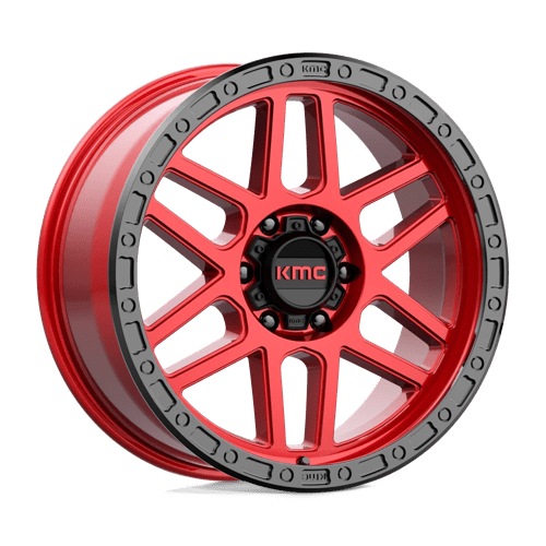 KMC KM544 17X9 6X5.5 C-RED BLK-LP -12MM