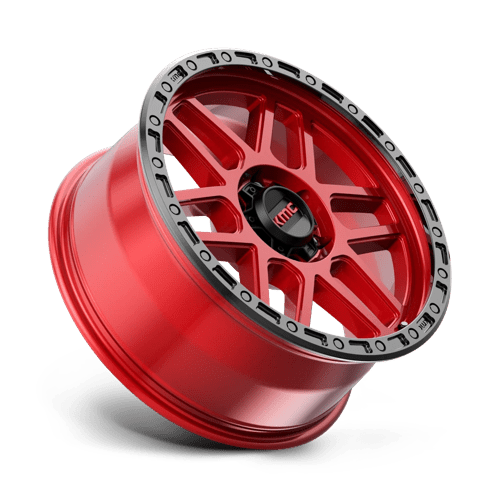 KMC KM544 20X9 6X5.5 C-RED BLK-LP 18MM