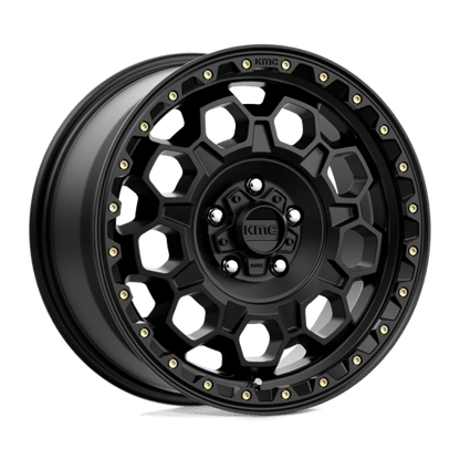 KMC KM545 17X8 5X4.25 S-BLK 38MM