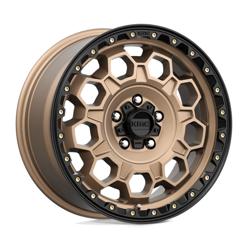 KMC KM545 17X9 6X5.5 M-BRZ BLK LP -12MM
