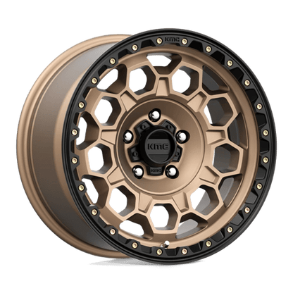 KMC KM545 17X9 5X5.0 M-BRZ BLK LP 00MM