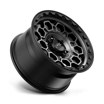 KMC KM545 17X9 6X5.5 S-BLK GTCC 00MM
