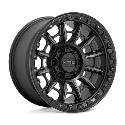 KMC KM547 17X9 6X5.5 S-BLK GTCC -12MM