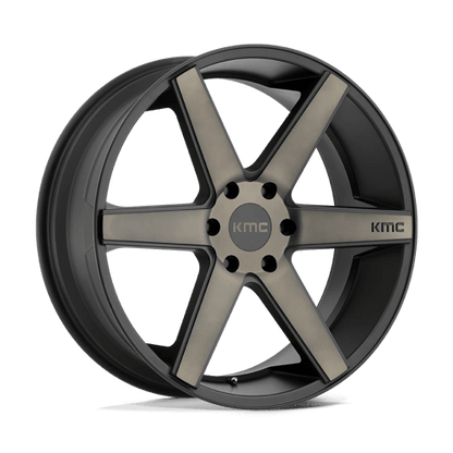 KMC KM704 20X8.5 6X135 M-BLK DTCC FACE 38MM