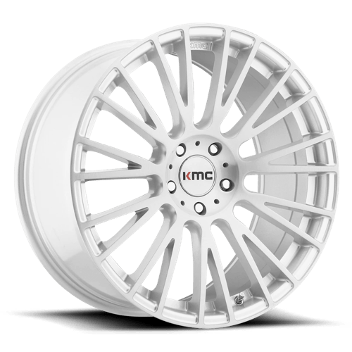 KMC KM706 20X10 5X120 BRUSHED SLV 40MM
