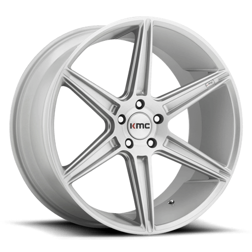 KMC KM711 22X9 5X112 BRUSHED SLV 35MM
