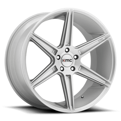 KMC KM711 22X9 5X112 BRUSHED SLV 35MM