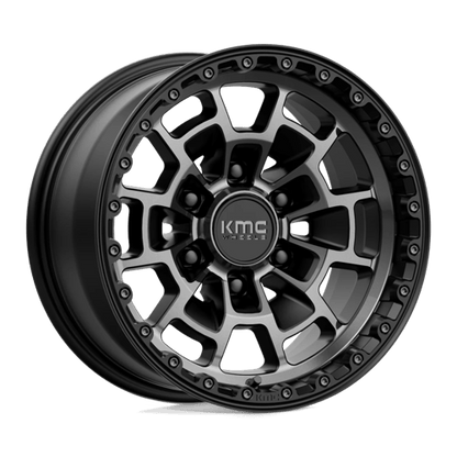 KMC KM718 16X8 6X120 S-BLK GTCC 00MM