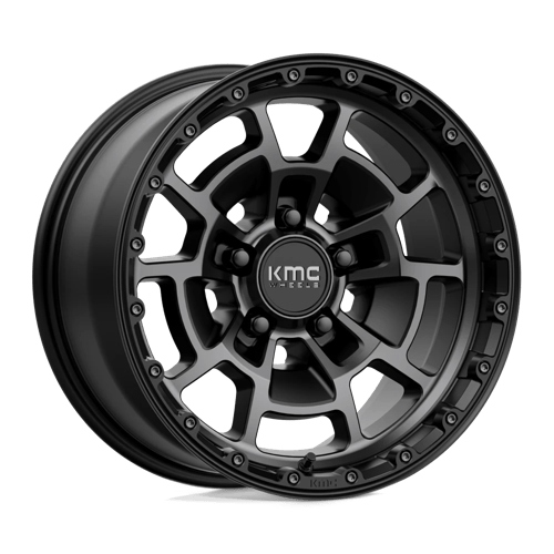 KMC KM718 17X8.5 5X5.0 S-BLK GTCC 00MM