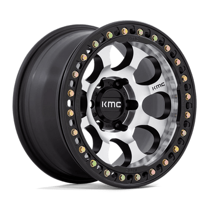 KMC RIOT BL 17X8.5 5X5.0 MCH-FC-BLK +0