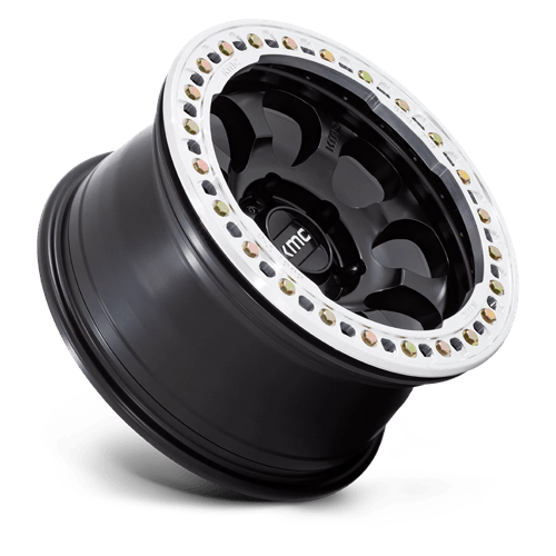 KMC RIOT BL 17X8.5 6X135 SBLK-MC-RG +0