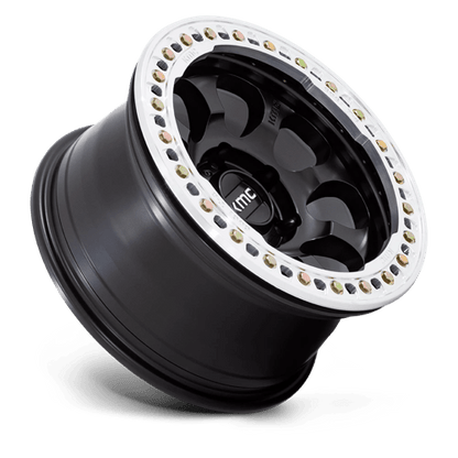 KMC RIOT BL 17X8.5 6X135 SBLK-MC-RG +0