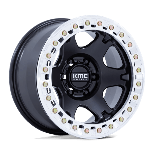 KMC VI BL 17X9 5X5 71 -38 S-BLK MACH