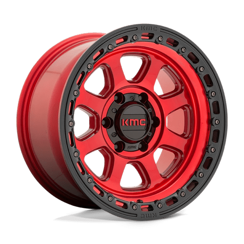 KMC KM548 17X9 6X5.5 C-RED BLK-LP 00MM